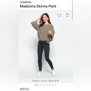 Liverpool Black Pants 10/30